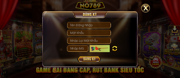 Hướng dẫn đăng ký No789 cơ bản