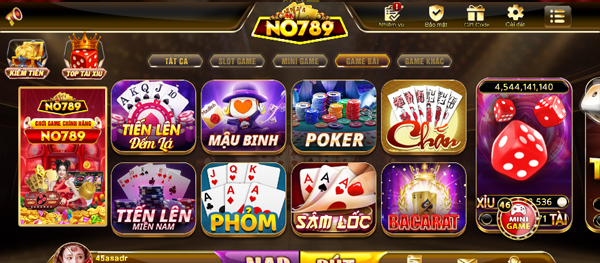 Kho game No789 chất lượng cao
