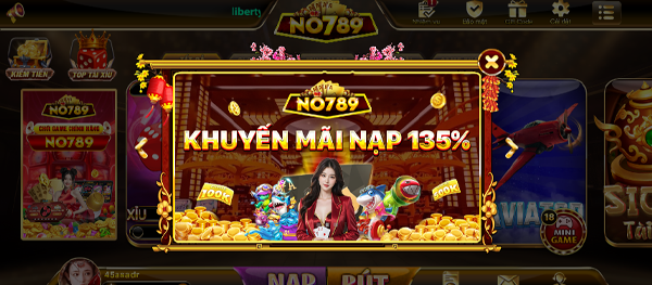 Khuyến mãi No789 vô cùng hấp dẫn